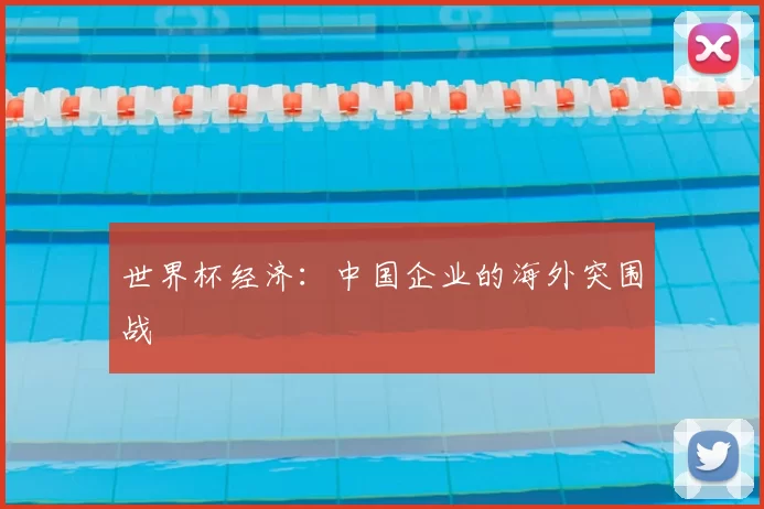 世界杯经济：中国企业的海外突围战