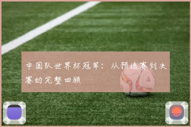 中国队世界杯冠军:从预选赛到决赛的完整回顾